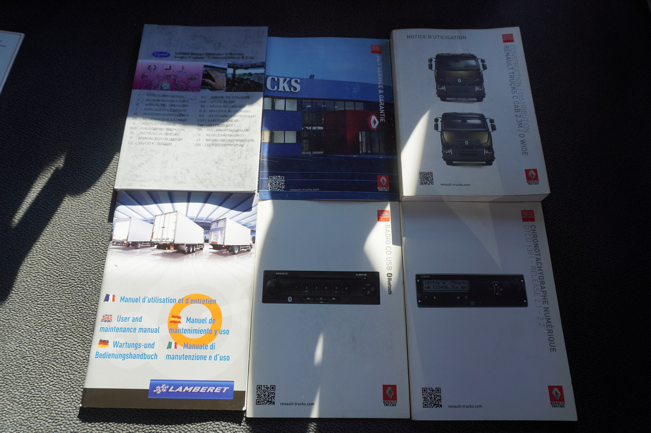 Refrigerator truck RENAULT D19 Wide 4x2 E6 / Lamberet 22 EPAL refrigerator / Multitemperature / Carrier Supra 1250 MT: picture 24 Refrigerator truck RENAULT D19 Wide 4x2 E6 / Lamberet 22 EPAL refrigerator / Multitemperature / Carrier Supra 1250 MT: picture 24