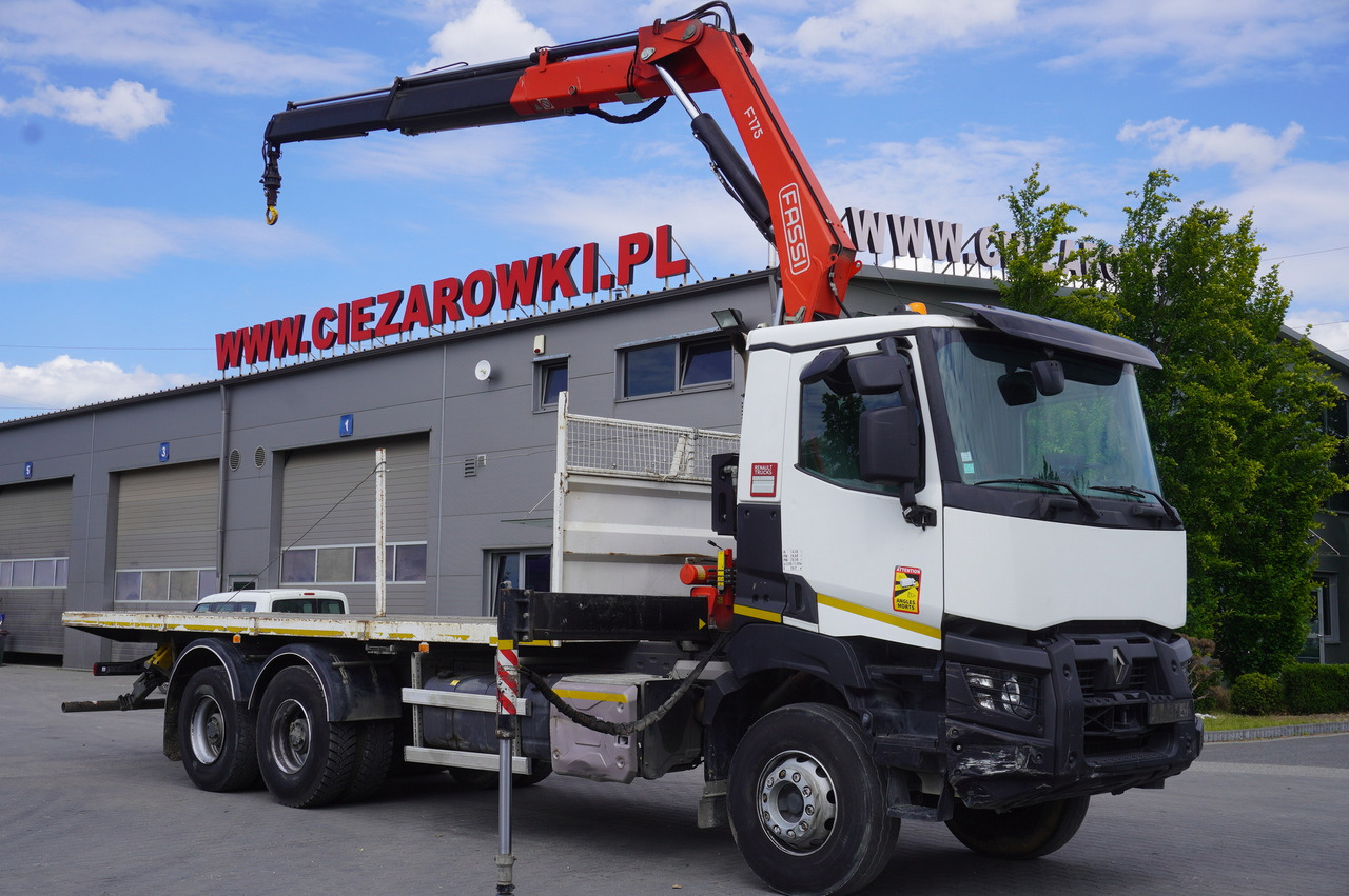 RENAULT K380 6x4 / FASSI F175 crane 7.85 t / 120 thousand km! - Crane truck: picture 1 RENAULT K380 6x4 / FASSI F175 crane 7.85 t / 120 thousand km! - Crane truck: picture 1