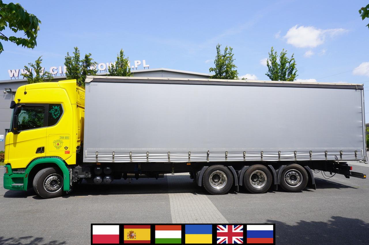 SCANIA R650 V8 8x4 /4 / 2020 / Curtainsider 23 EPAL - Curtain side truck: picture 1 SCANIA R650 V8 8x4 /4 / 2020 / Curtainsider 23 EPAL - Curtain side truck: picture 1