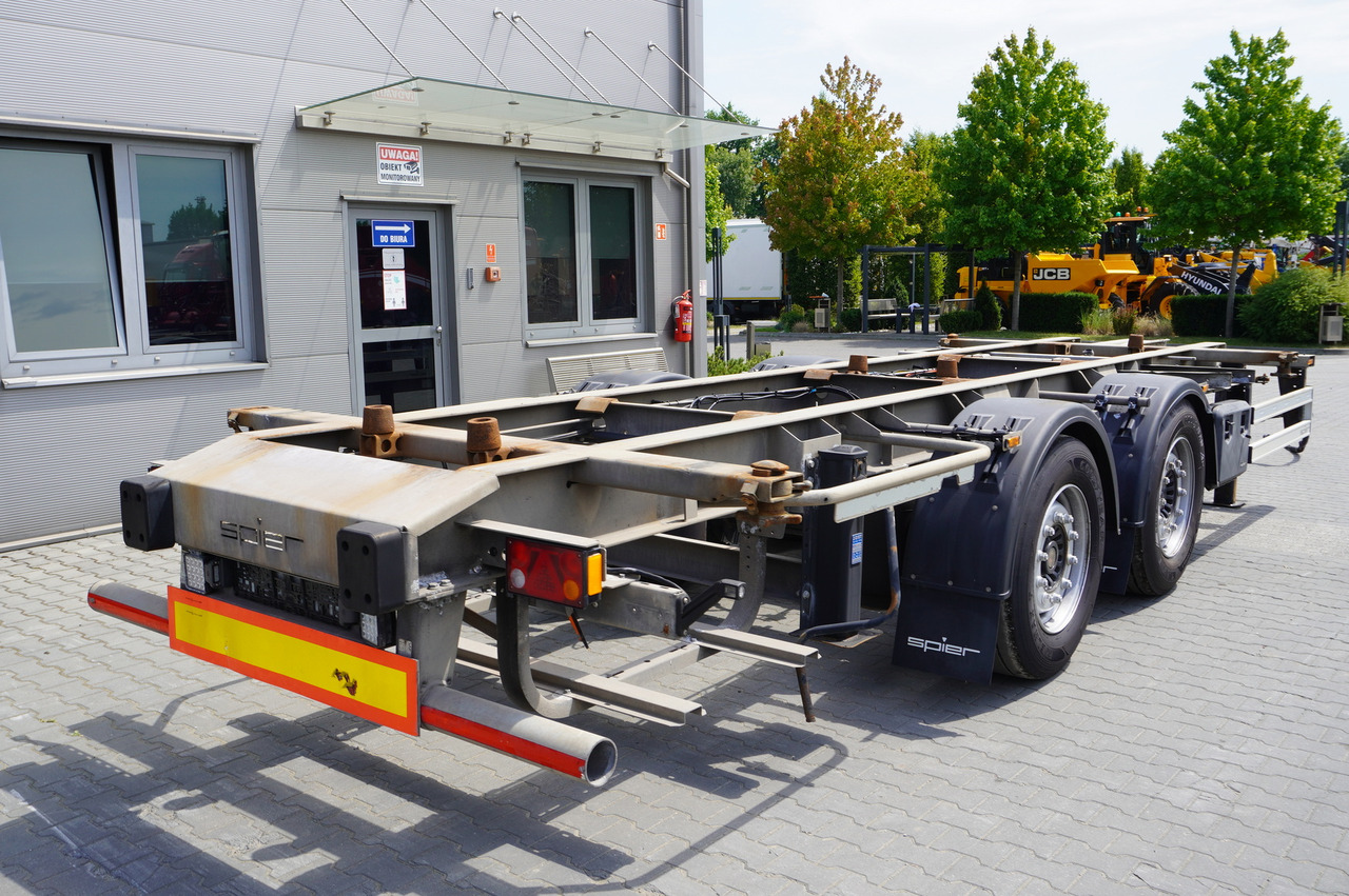 SPIER Trailer ZWL 290 BDF / 18 t - Chassis trailer: picture 4 SPIER Trailer ZWL 290 BDF / 18 t - Chassis trailer: picture 4
