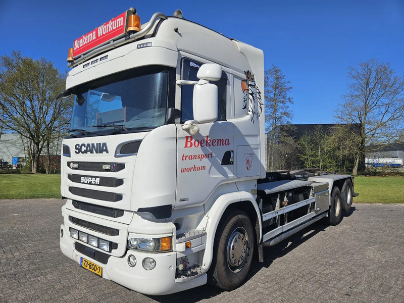 Scania R520 6X2 Retarder King o/t Road V8 - Container transporter/ Swap body truck: picture 1 Scania R520 6X2 Retarder King o/t Road V8 - Container transporter/ Swap body truck: picture 1