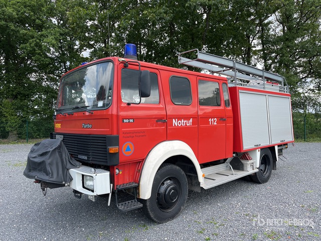 1994 Iveco LF 16 TS 4x4 Crew Cab Fire Truck - Fire truck: picture 1 1994 Iveco LF 16 TS 4x4 Crew Cab Fire Truck - Fire truck: picture 1