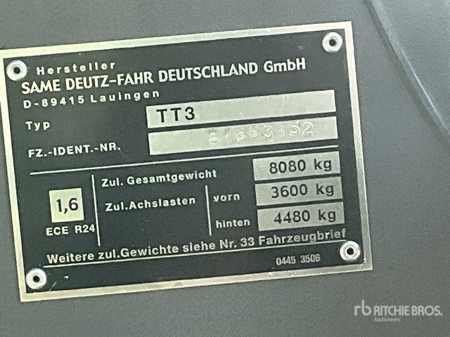 2008 Deutz-Fahr Agrotron 150 4WD Tractor - Farm tractor: picture 3 2008 Deutz-Fahr Agrotron 150 4WD Tractor - Farm tractor: picture 3