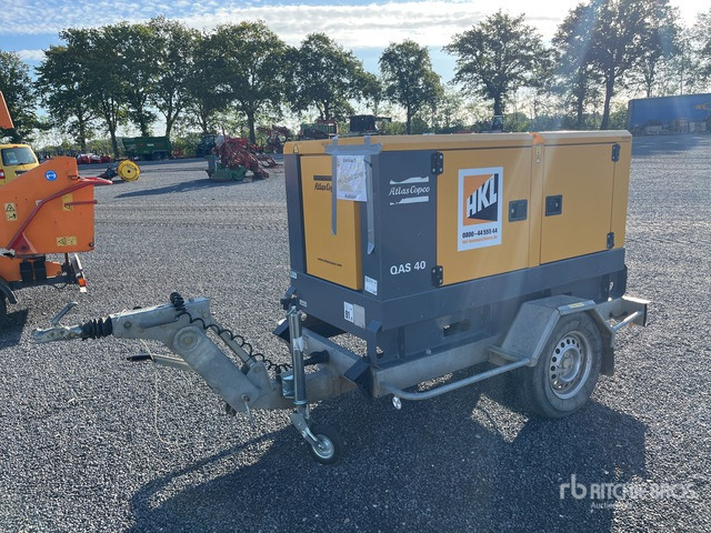 2014 Atlas Copco QAS40 40 kVA Generator Set - Generator set: picture 2 2014 Atlas Copco QAS40 40 kVA Generator Set - Generator set: picture 2