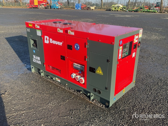 2025 Bauer Generatoren GFS-16 ATS 16kW/20kVA Generator Set - Generator set: picture 1 2025 Bauer Generatoren GFS-16 ATS 16kW/20kVA Generator Set - Generator set: picture 1