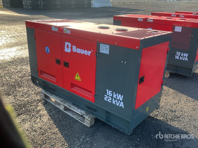 2025 Bauer Generatoren GFS-16 ATS 16kW/20kVA Generator Set - Generator set: picture 3 2025 Bauer Generatoren GFS-16 ATS 16kW/20kVA Generator Set - Generator set: picture 3
