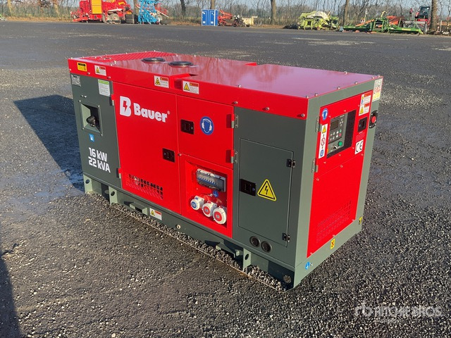 2025 Bauer Generatoren GFS 16 ATS 16kW/20kVA Generator Set - Generator set: picture 1 2025 Bauer Generatoren GFS 16 ATS 16kW/20kVA Generator Set - Generator set: picture 1