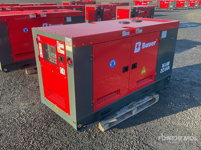 2025 Bauer Generatoren GFS-16 ATS 16kW/20kVA Generator Set - Generator set: picture 2 2025 Bauer Generatoren GFS-16 ATS 16kW/20kVA Generator Set - Generator set: picture 2