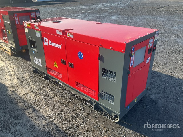 2025 Bauer Generatoren GFS-50 ATS 50kW/62,5kVA Generator Set - Generator set: picture 1 2025 Bauer Generatoren GFS-50 ATS 50kW/62,5kVA Generator Set - Generator set: picture 1