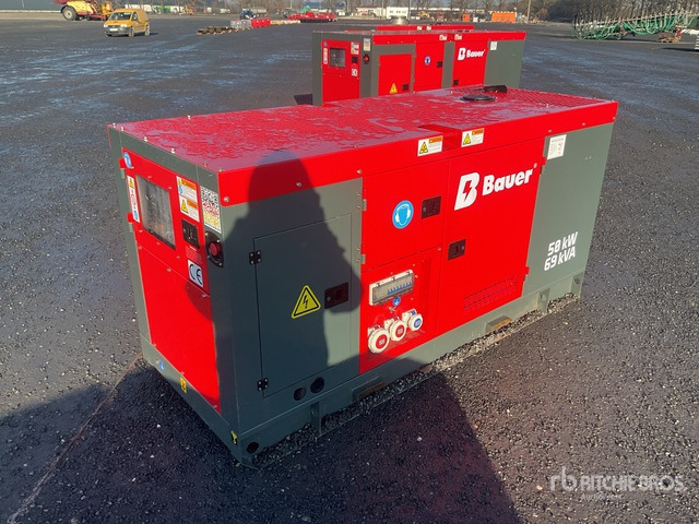 2025 Bauer Generatoren GFS-50 ATS 50kW/62,5kVA Generator Set - Generator set: picture 2 2025 Bauer Generatoren GFS-50 ATS 50kW/62,5kVA Generator Set - Generator set: picture 2