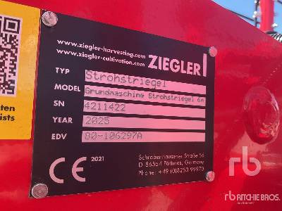ZIEGLER STRAW MASTER 60 (Unused) - Harrow: picture 5 ZIEGLER STRAW MASTER 60 (Unused) - Harrow: picture 5