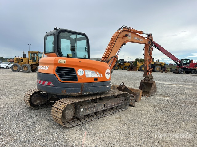 2009 Doosan DX80R Tracked Excavator - Crawler excavator: picture 3 2009 Doosan DX80R Tracked Excavator - Crawler excavator: picture 3