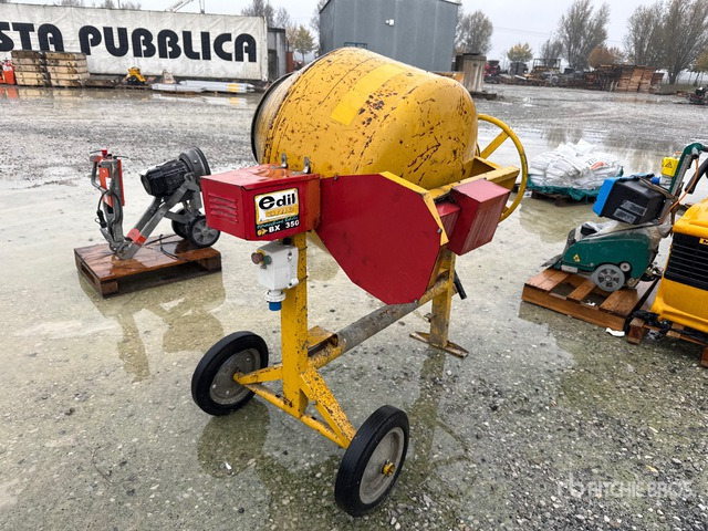 Edil Lame BX 350N MF HP2 Portable Concrete Mixer - Concrete mixer: picture 3 Edil Lame BX 350N MF HP2 Portable Concrete Mixer - Concrete mixer: picture 3