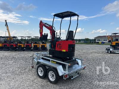 JPC HT12 on T/A Trailer (Unused) - Mini excavator: picture 2 JPC HT12 on T/A Trailer (Unused) - Mini excavator: picture 2