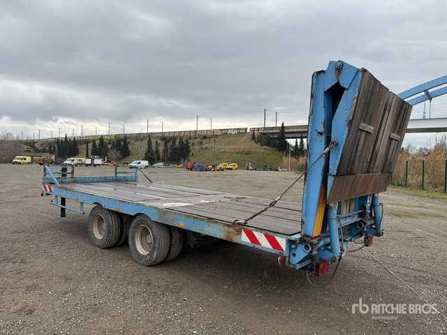 1994 Actm B21215 14400 kg T/A Remorque Porte-Eng ... Lowboy Trailer - Low loader trailer: picture 2 1994 Actm B21215 14400 kg T/A Remorque Porte-Eng ... Lowboy Trailer - Low loader trailer: picture 2