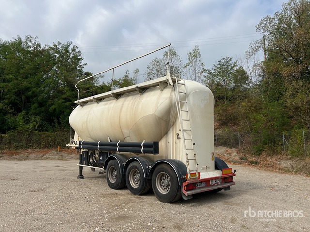 2001 Spitzer Eurovrac S27DRF030 Remorque Citerne Pulverisateur Sprayer Transport Trailer - Silo semi-trailer: picture 3 2001 Spitzer Eurovrac S27DRF030 Remorque Citerne Pulverisateur Sprayer Transport Trailer - Silo semi-trailer: picture 3