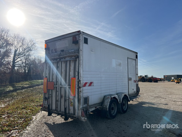 2006 Moiroud TR600076 T/A Remorque Fourgon 2 Essieux Equipment Trailer - Low loader trailer: picture 3 2006 Moiroud TR600076 T/A Remorque Fourgon 2 Essieux Equipment Trailer - Low loader trailer: picture 3