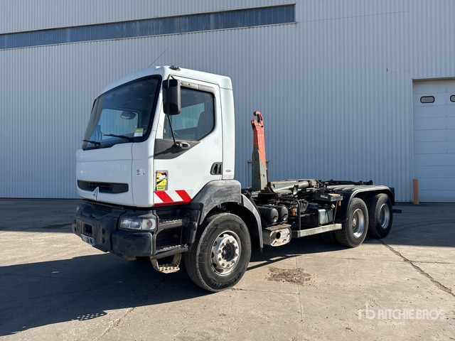 2006 Renault Kerax 420dCi 6x4 Camion Ampliroll 6x4 Roll-Off Truck - Hook lift truck: picture 1 2006 Renault Kerax 420dCi 6x4 Camion Ampliroll 6x4 Roll-Off Truck - Hook lift truck: picture 1