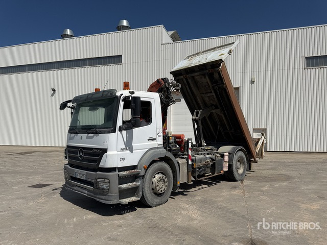 2008 Mercedes Axor 1833 2008 Palfinger PK15500 6100 kg ... Dump Truck with Crane - Tipper, Crane truck: picture 3 2008 Mercedes Axor 1833 2008 Palfinger PK15500 6100 kg ... Dump Truck with Crane - Tipper, Crane truck: picture 3