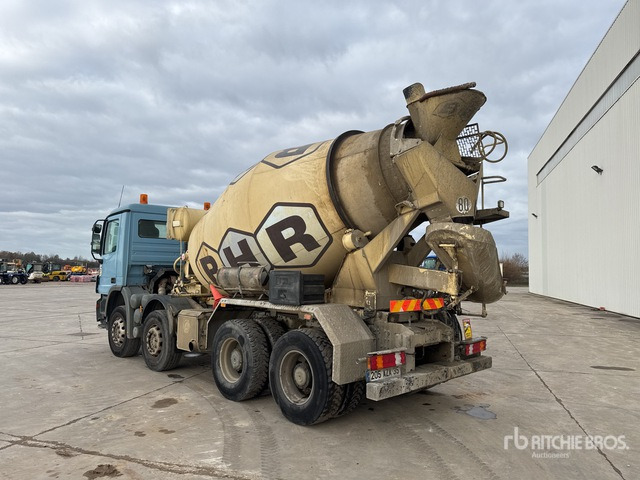 2008 Mercedes-Benz Actros 8x4 Camion Malaxeur 8x4 Mixer Truck - Concrete mixer truck: picture 2 2008 Mercedes-Benz Actros 8x4 Camion Malaxeur 8x4 Mixer Truck - Concrete mixer truck: picture 2