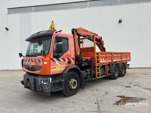 2009 Renault Premium 2008 Palfinger PK15500 5750 kg ... Flatbed Truck with Crane - Dropside/ Flatbed truck, Crane truck: picture 1 2009 Renault Premium 2008 Palfinger PK15500 5750 kg ... Flatbed Truck with Crane - Dropside/ Flatbed truck, Crane truck: picture 1