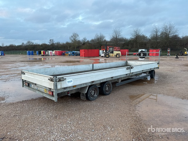2010 Hapert V3500 Tri/A Remorque Plateau Equipment Trailer - Low loader trailer: picture 3 2010 Hapert V3500 Tri/A Remorque Plateau Equipment Trailer - Low loader trailer: picture 3