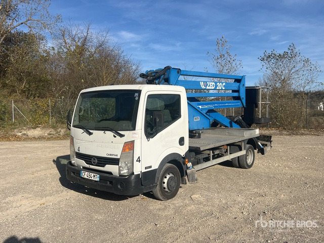 2012 Nissan CABSTAR 35.11 2012 SEQUANI meccanica ZED 20 C ... Bucket Truck - Truck mounted aerial platform: picture 3 2012 Nissan CABSTAR 35.11 2012 SEQUANI meccanica ZED 20 C ... Bucket Truck - Truck mounted aerial platform: picture 3