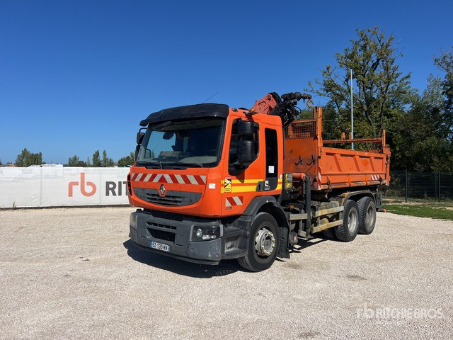 2012 Renault Premium Lander 430 DXI 2011 Palfinger PK16001K 5460 kg ... Dump Truck with Crane - Tipper: picture 1 2012 Renault Premium Lander 430 DXI 2011 Palfinger PK16001K 5460 kg ... Dump Truck with Crane - Tipper: picture 1