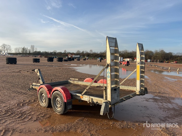 2013 Hubiere H212L14CF 2800 kg T/A Remorque Equipment Trailer - Low loader trailer: picture 2 2013 Hubiere H212L14CF 2800 kg T/A Remorque Equipment Trailer - Low loader trailer: picture 2