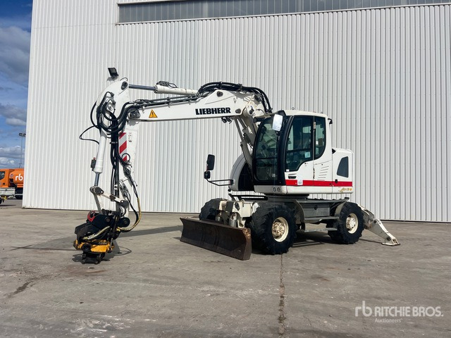 2013 Liebherr A 914 Compact Pelle Sur Pneus Wheel Excavator - Wheel excavator: picture 2 2013 Liebherr A 914 Compact Pelle Sur Pneus Wheel Excavator - Wheel excavator: picture 2