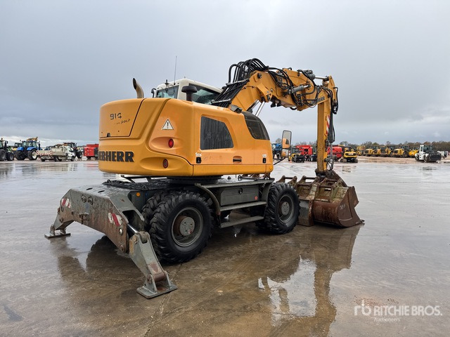 2013 Liebherr A914 Compact Pelle Sur Pneus Wheel Excavator - Wheel excavator: picture 3 2013 Liebherr A914 Compact Pelle Sur Pneus Wheel Excavator - Wheel excavator: picture 3