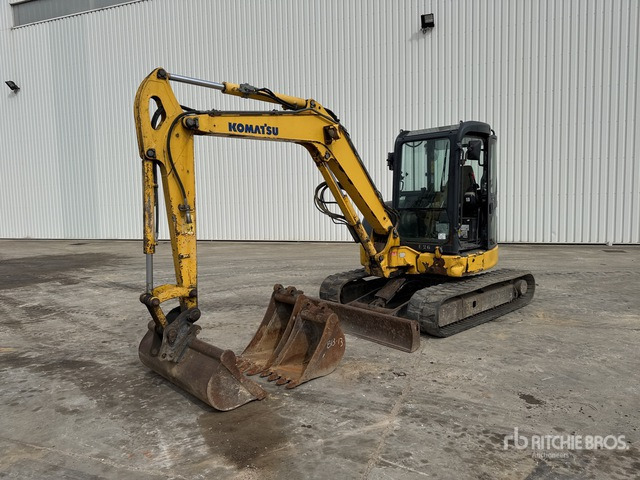 2014 Komatsu PC55MR-3 Mini-Pelle Mini Excavator: <6.6t - Mini excavator: picture 2 2014 Komatsu PC55MR-3 Mini-Pelle Mini Excavator: <6.6t - Mini excavator: picture 2