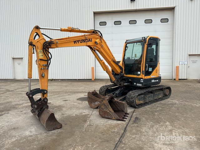 2017 Hyundai R60CR-9A Mini-Pelle Mini Excavator: <6.6t - Mini excavator: picture 2 2017 Hyundai R60CR-9A Mini-Pelle Mini Excavator: <6.6t - Mini excavator: picture 2