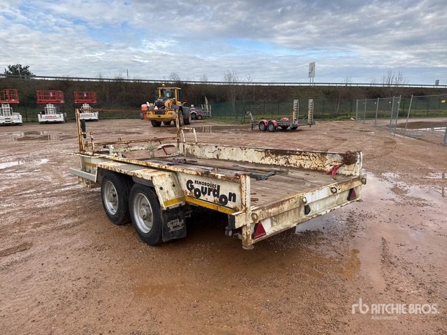 2018 GOURDON PE6000 T/A Remorque Equipment Trailer - Low loader trailer: picture 2 2018 GOURDON PE6000 T/A Remorque Equipment Trailer - Low loader trailer: picture 2
