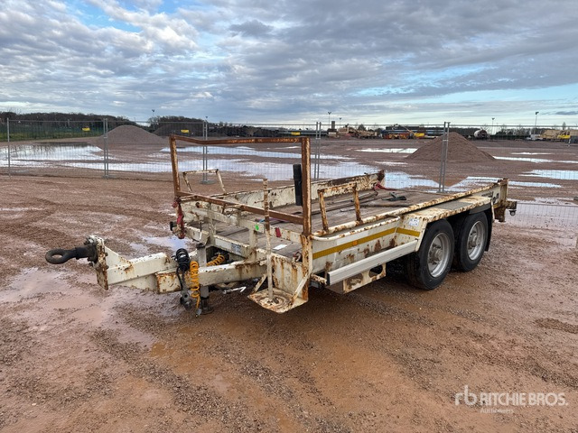 2018 Gourdon Freres PE6000 T/A Remorque Equipment Trailer - Low loader trailer: picture 1 2018 Gourdon Freres PE6000 T/A Remorque Equipment Trailer - Low loader trailer: picture 1
