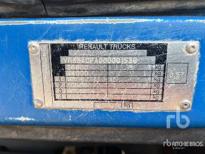 Tipper RENAULT KERAX 450DXI 6x4 Camion Benne: picture 6
