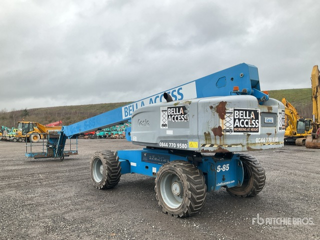 2011 Genie S85 4WD Diesel Telescopic Boom Lift - Telescopic boom: picture 3 2011 Genie S85 4WD Diesel Telescopic Boom Lift - Telescopic boom: picture 3