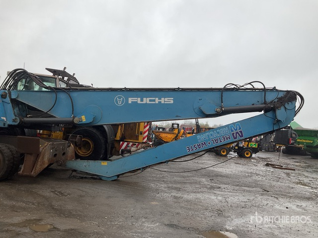 2015 Fuchs MHL350 (Inoperable) Wheel Material Handler - Waste/ Industry handler: picture 4 2015 Fuchs MHL350 (Inoperable) Wheel Material Handler - Waste/ Industry handler: picture 4
