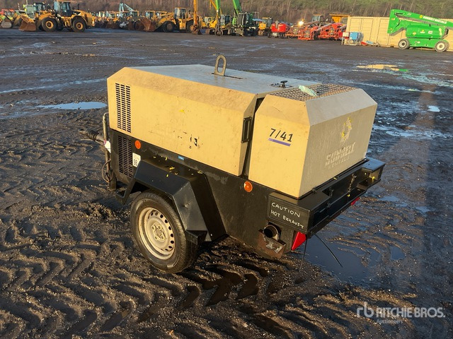 2016 Doosan 741 Mobile Air Compressor - Air compressor: picture 2 2016 Doosan 741 Mobile Air Compressor - Air compressor: picture 2