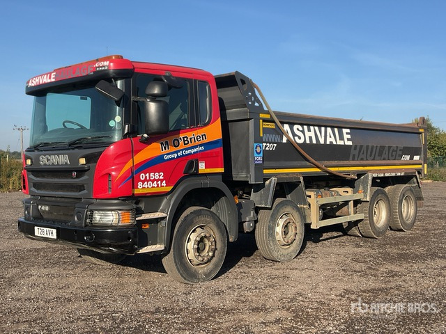 2016 Scania P410 8x4 Twin-Steer Tri/A Dump Truck - Tipper: picture 2 2016 Scania P410 8x4 Twin-Steer Tri/A Dump Truck - Tipper: picture 2