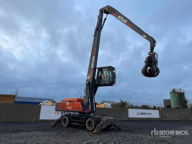 2018 Atlas 350MH Blue Wheel Material Handler - Waste/ Industry handler: picture 1 2018 Atlas 350MH Blue Wheel Material Handler - Waste/ Industry handler: picture 1