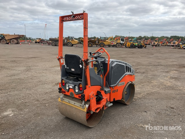 2018 Hamm HD8VV Double Drum Roller - Road roller: picture 4 2018 Hamm HD8VV Double Drum Roller - Road roller: picture 4