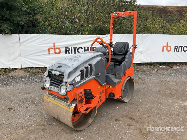 2018 Hamm HD8VV Double Drum Roller - Roller: picture 1 2018 Hamm HD8VV Double Drum Roller - Roller: picture 1