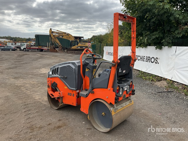 2018 Hamm HD8VV Double Drum Roller - Road roller: picture 3 2018 Hamm HD8VV Double Drum Roller - Road roller: picture 3