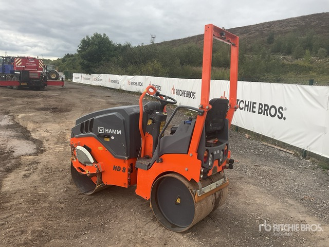 2019 Hamm HD8VV Double Drum Roller - Road roller: picture 3 2019 Hamm HD8VV Double Drum Roller - Road roller: picture 3