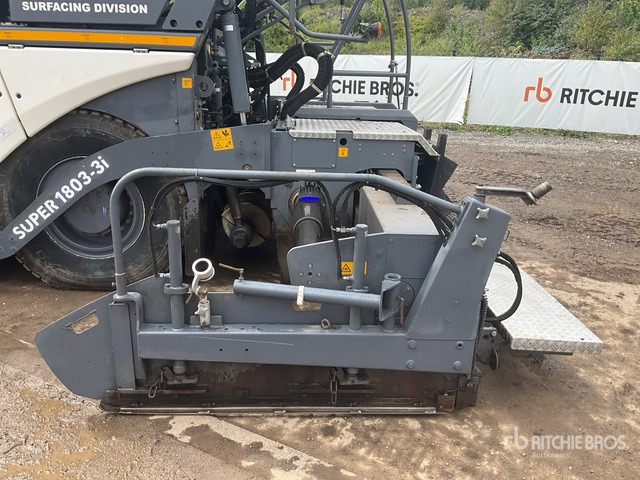 2019 Vogele Super 1803-3i Wheel Asphalt Paver - Flail mower/ Mulcher: picture 5 2019 Vogele Super 1803-3i Wheel Asphalt Paver - Flail mower/ Mulcher: picture 5