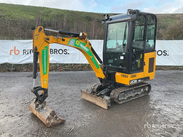 2021 JCB 16C-1 Mini Excavator: <6.6t - Mini excavator: picture 1 2021 JCB 16C-1 Mini Excavator: <6.6t - Mini excavator: picture 1