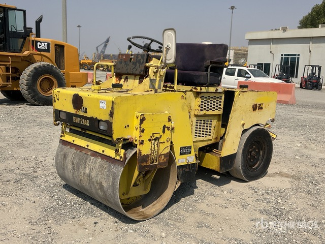 1987 Bomag BW121AC-1 4 Wheel Combination Roller - Flail mower/ Mulcher: picture 2 1987 Bomag BW121AC-1 4 Wheel Combination Roller - Flail mower/ Mulcher: picture 2