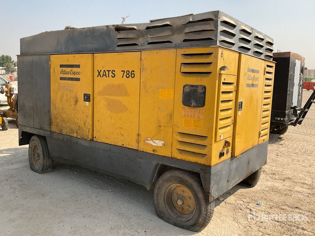 2007 Atlas Copco XATS786 Mobile (Inoperable) Air Compressor - Air compressor: picture 2 2007 Atlas Copco XATS786 Mobile (Inoperable) Air Compressor - Air compressor: picture 2