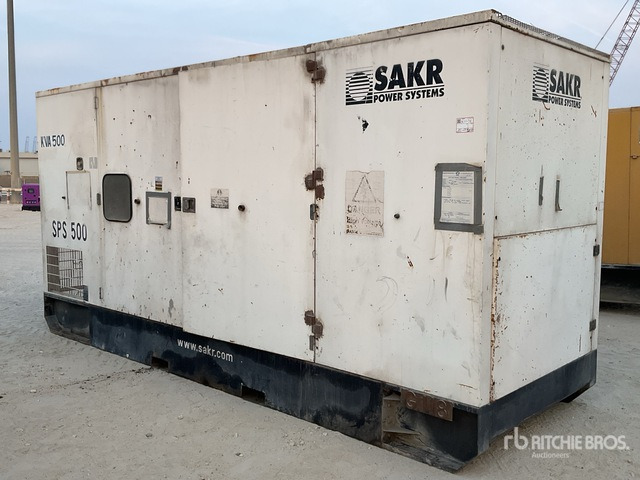 2007 Sakr DGS0500CUM 500 kVA Skid-Mounted Generator Set - Generator set: picture 1 2007 Sakr DGS0500CUM 500 kVA Skid-Mounted Generator Set - Generator set: picture 1